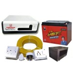 Taha Digital 500VA Offline UPS Package with Sealed Lead Acid Battery