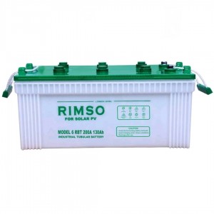 Rimso Solar 6RBT 130 AH Tubular Battery