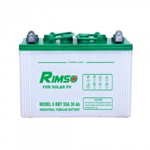 Rimso Solar 6RBT 30 AH Tubular Battery