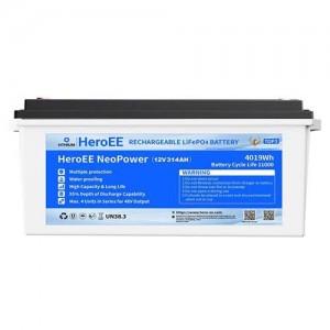 Hithium HeroEE 4 12.8V 314Ah 4kWh LiFePO4 Lithium Battery