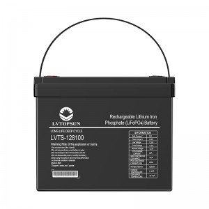 LVTOPSUN 12.8V 100AH Lithium Battery