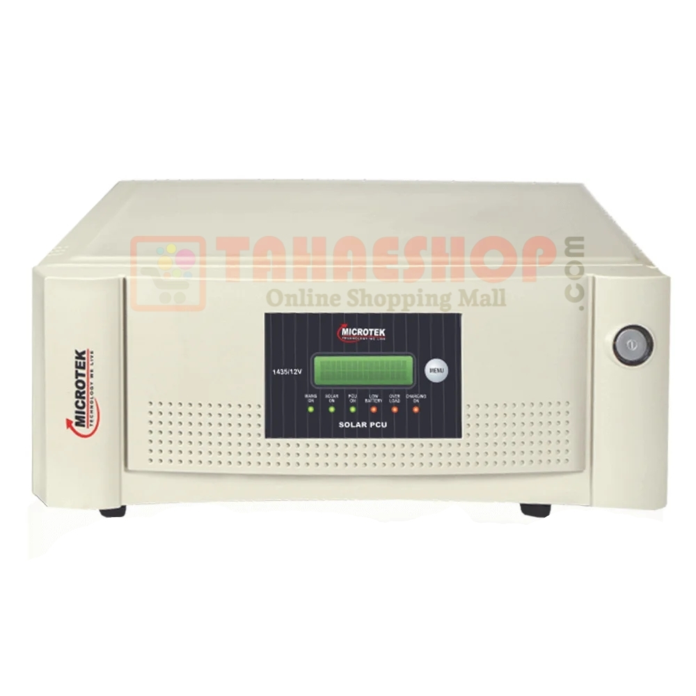 Microtek Solar PCU 1235/12V Pure Sine Wave Inverter - TAHAESHOP